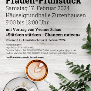 Frauen-Frühstück am 17. Februar