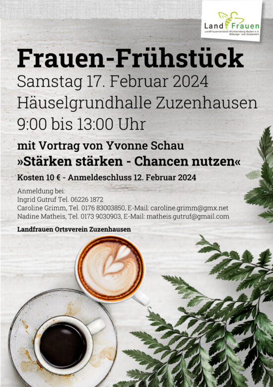 Frauen-Frühstück am 17. Februar