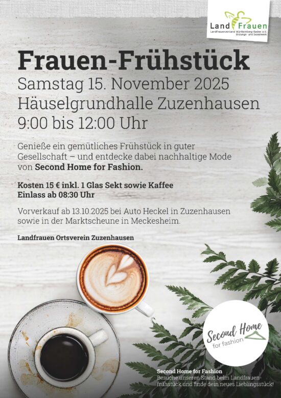 ✨ Frühstück, Mode & gute Gespräche – Sei dabei!